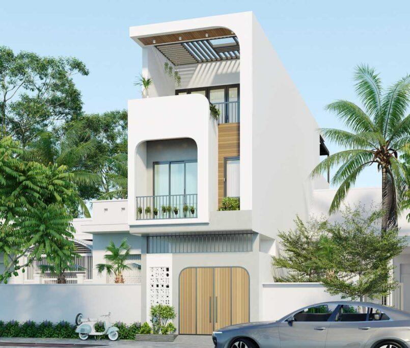 Nhà ở 3 tầng Hiện đại