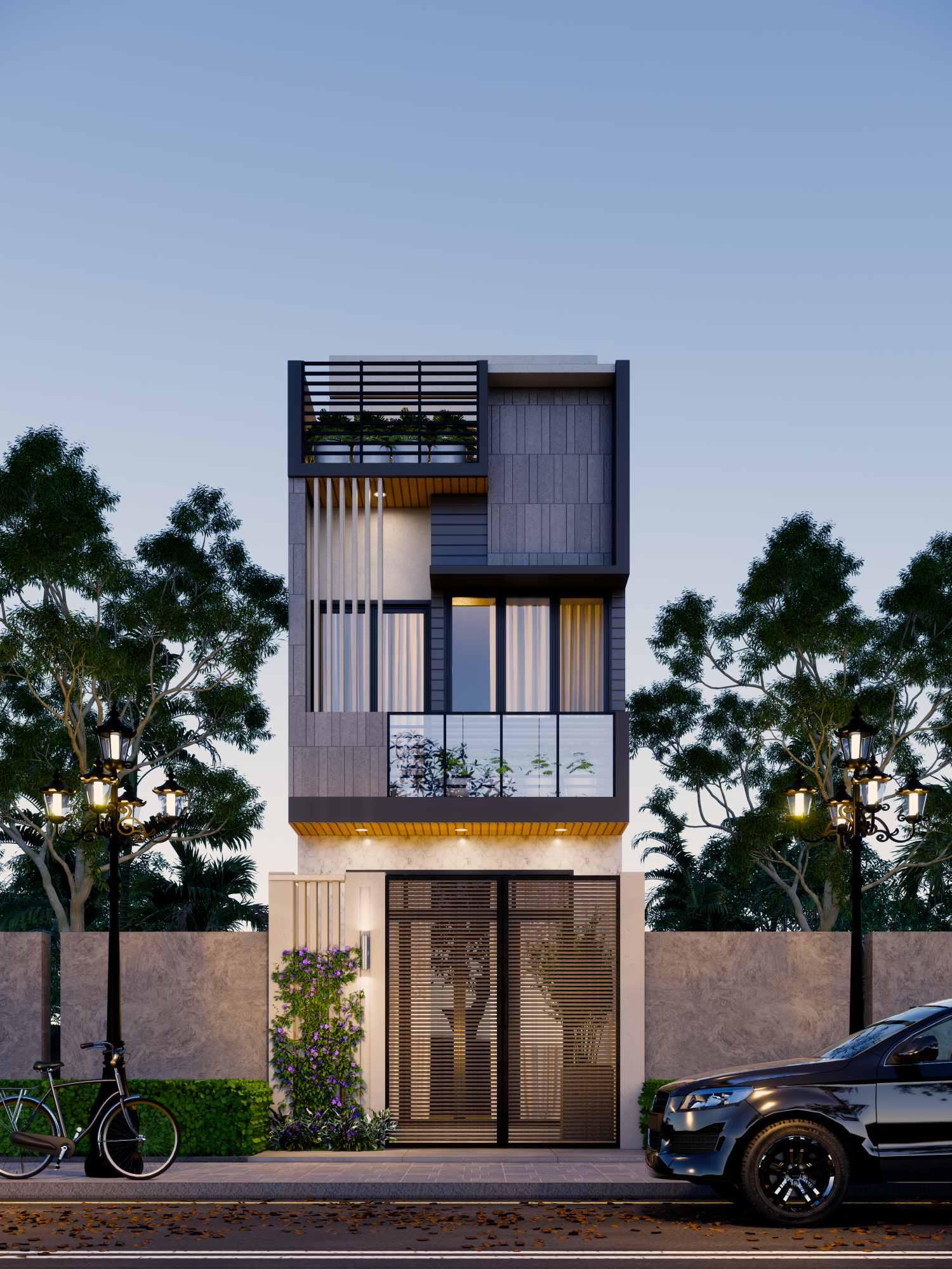 Mặt tiền nhà phố